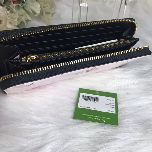 KATE SPADE DASHING BEAUTY LINDSEY WALLET - Picture 4 of 8